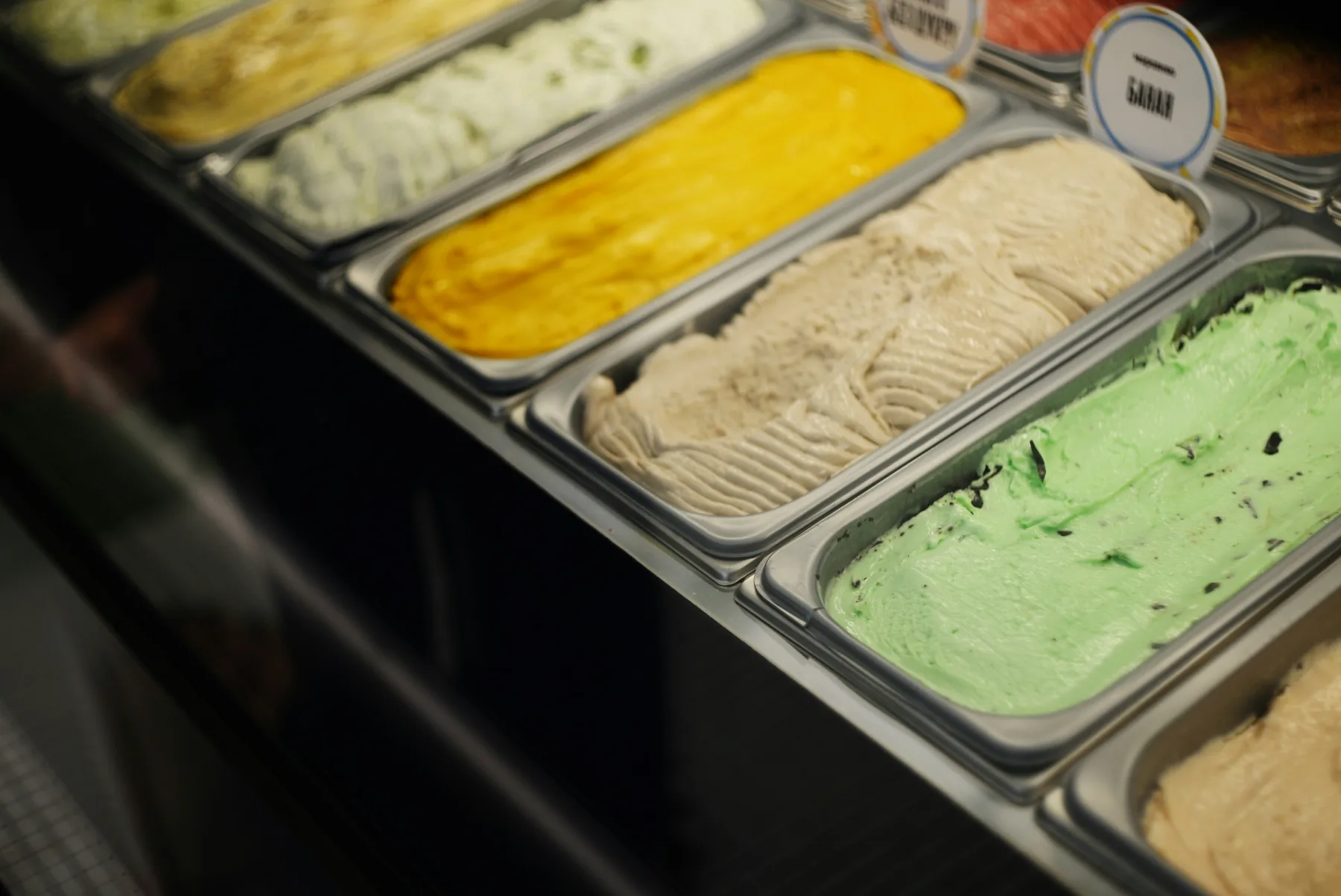 Pistachio gelato